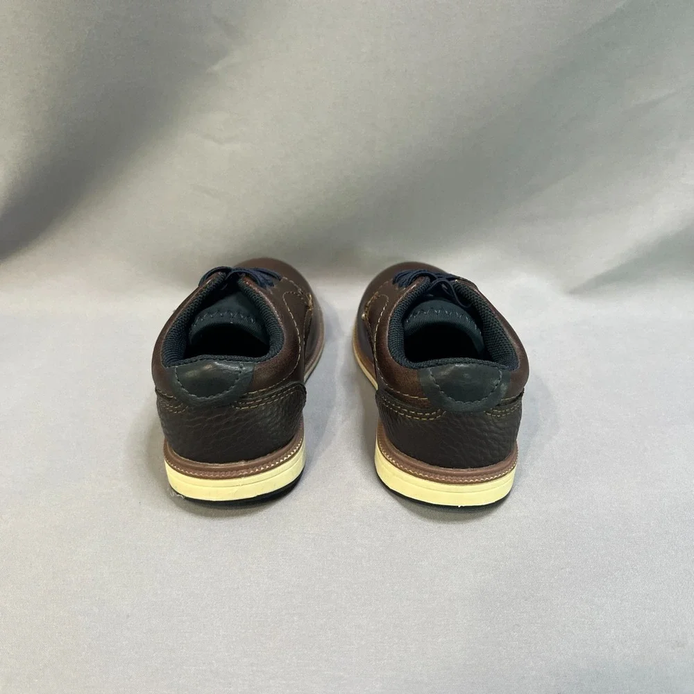 Max + Jake‎ Mix NO. 6 Boys US 6 Oxford Shoes Black Brown Leather Lace Up 2-Pairs